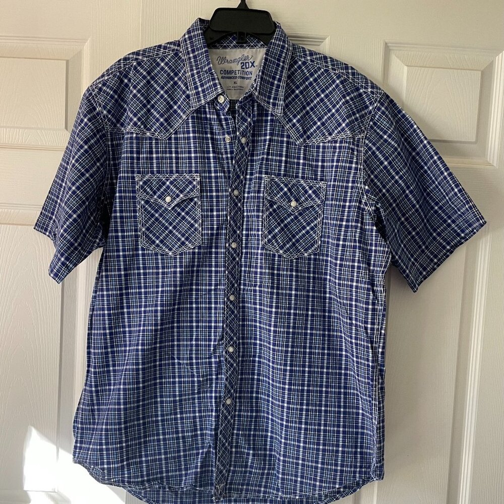 Mens Wrangler Western Shirt